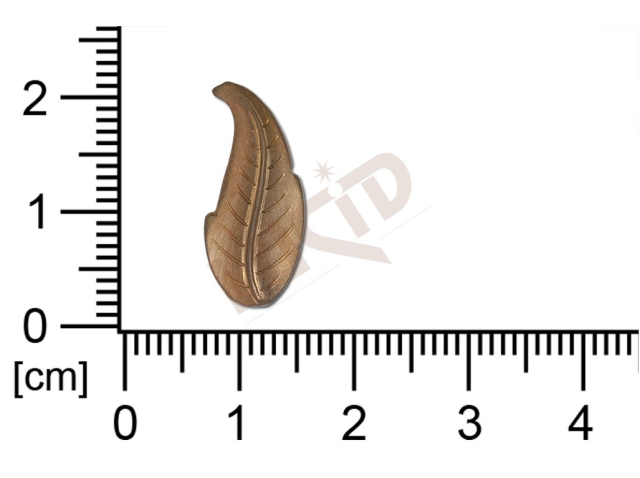 fancy shape plant motives leaves without loops / attaching hole