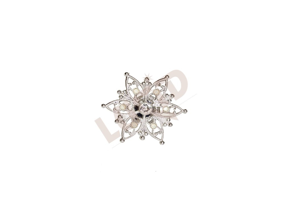 Brož Vločka III - rhodium