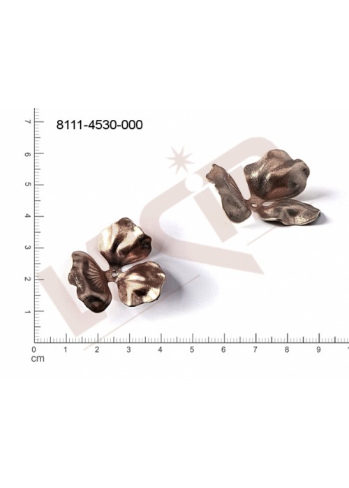 Tvarový výlisek rostlinné motivy kytky, květinové motivy bez oček (svěšovacích dírek) 30.0mm Tvarový výlisek rostlinné motivy kytky, květinové motivy bez oček (svěšovacích dírek) 30.0mm