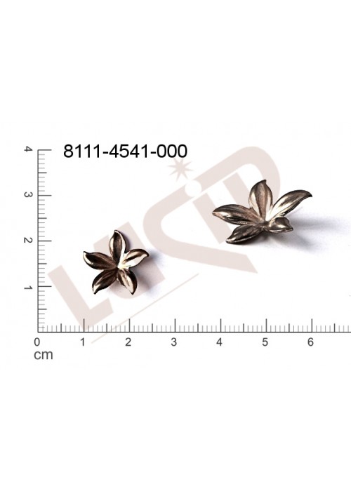 Tvarový výlisek rostlinné motivy kytky, květinové motivy bez oček (svěšovacích dírek) 14.0mm