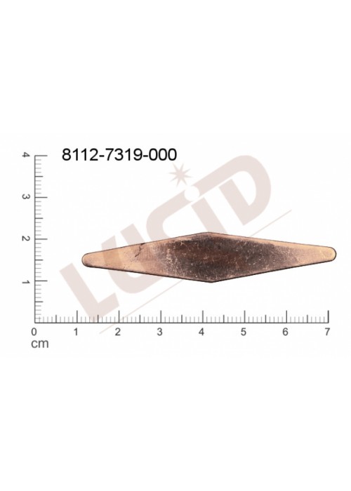 Prstýnkový díl prstýnkové obroučky 60.0x13.0mm Prstýnkový díl prstýnkové obroučky 60.0x13.0mm